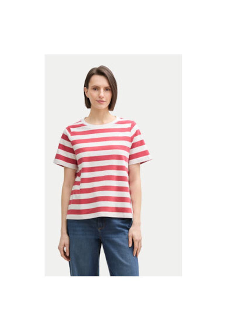 Bluza dama Bumbac organic - Rosu - Rosu