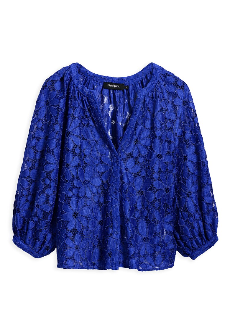 Bluza dama 25SWBW24 - Poliester reciclat - Albastru - Albastru