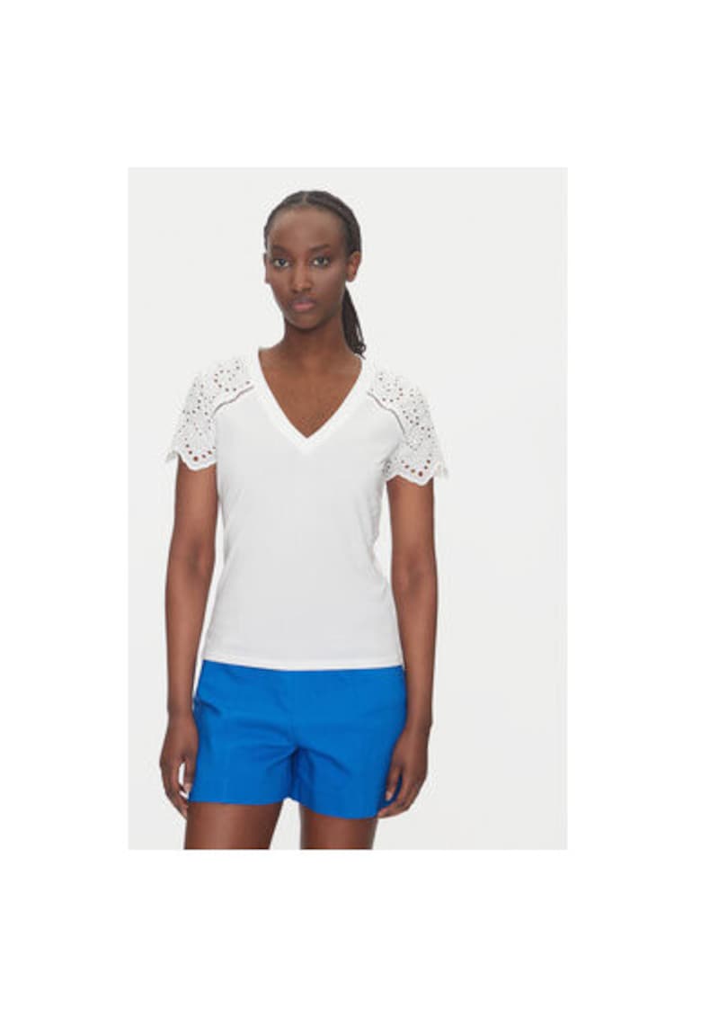 Bluza dama  251-DMATY - Bumbac - Alb