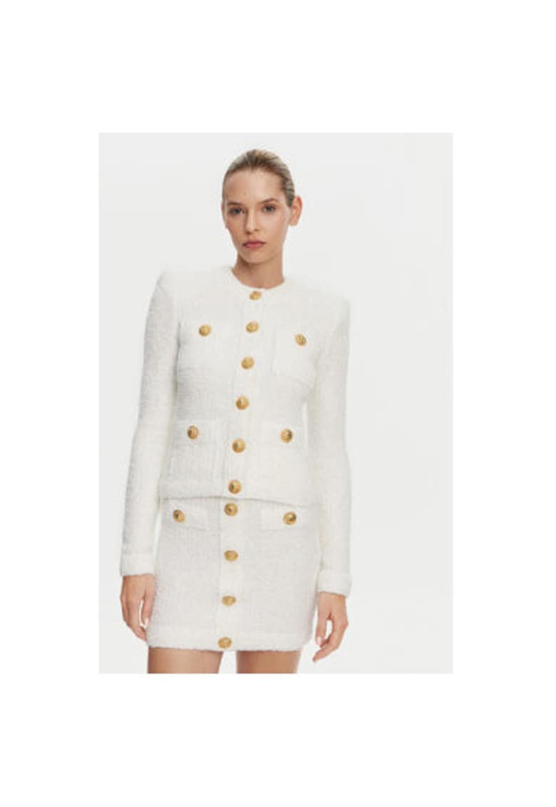 Bluza dama Poliamida/Viscoza - Alb - Alb