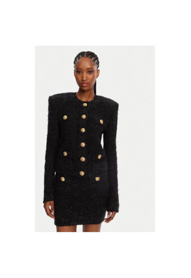 Bluza dama DF1SK249KG43 - Poliamida/Viscoza - Negru - Negru