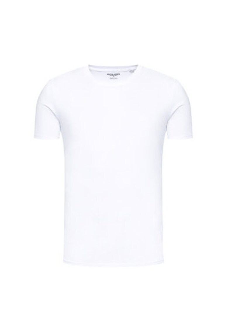Tricou barbati Jack Jones - 12156101 - Bumbac organic - 3XL INTL - Alb