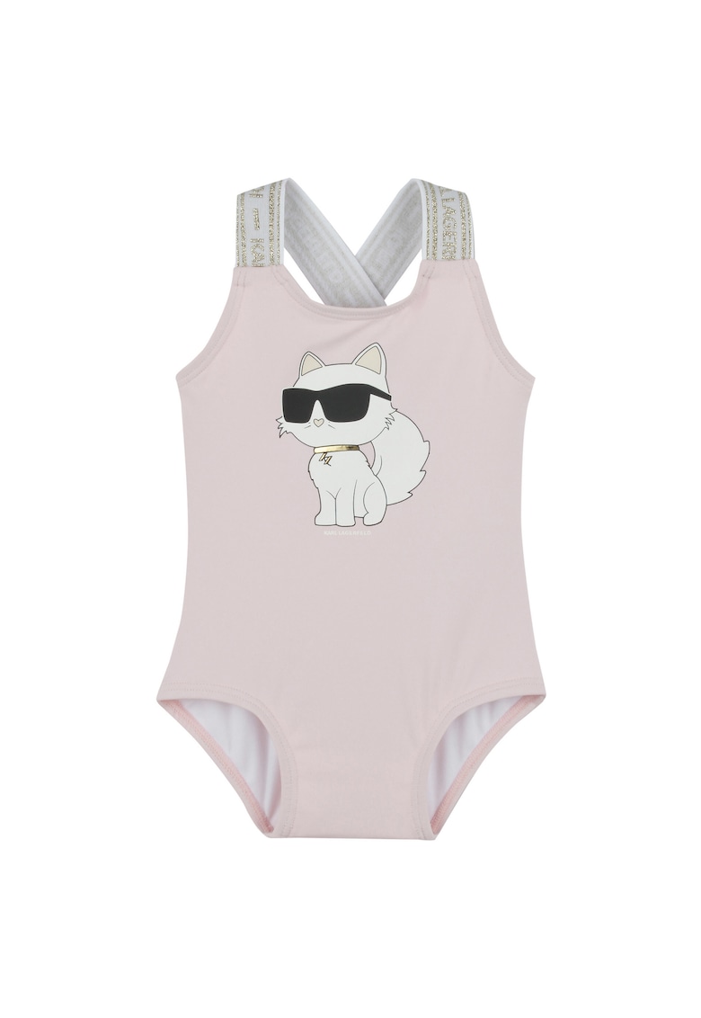 Costum de baie fete Z30512 475 - Poliamida/Elastan - Roz