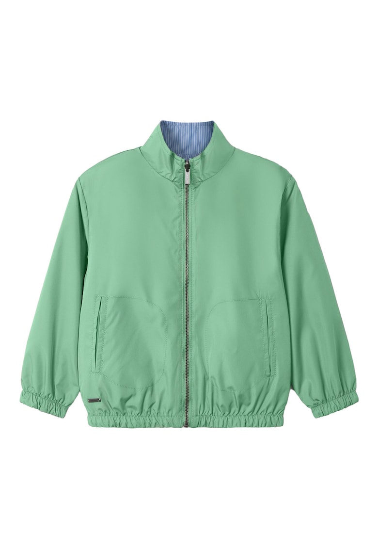 Jacheta baieti 3430 - Poliester - Albastru/Verde - Verde/Albastru