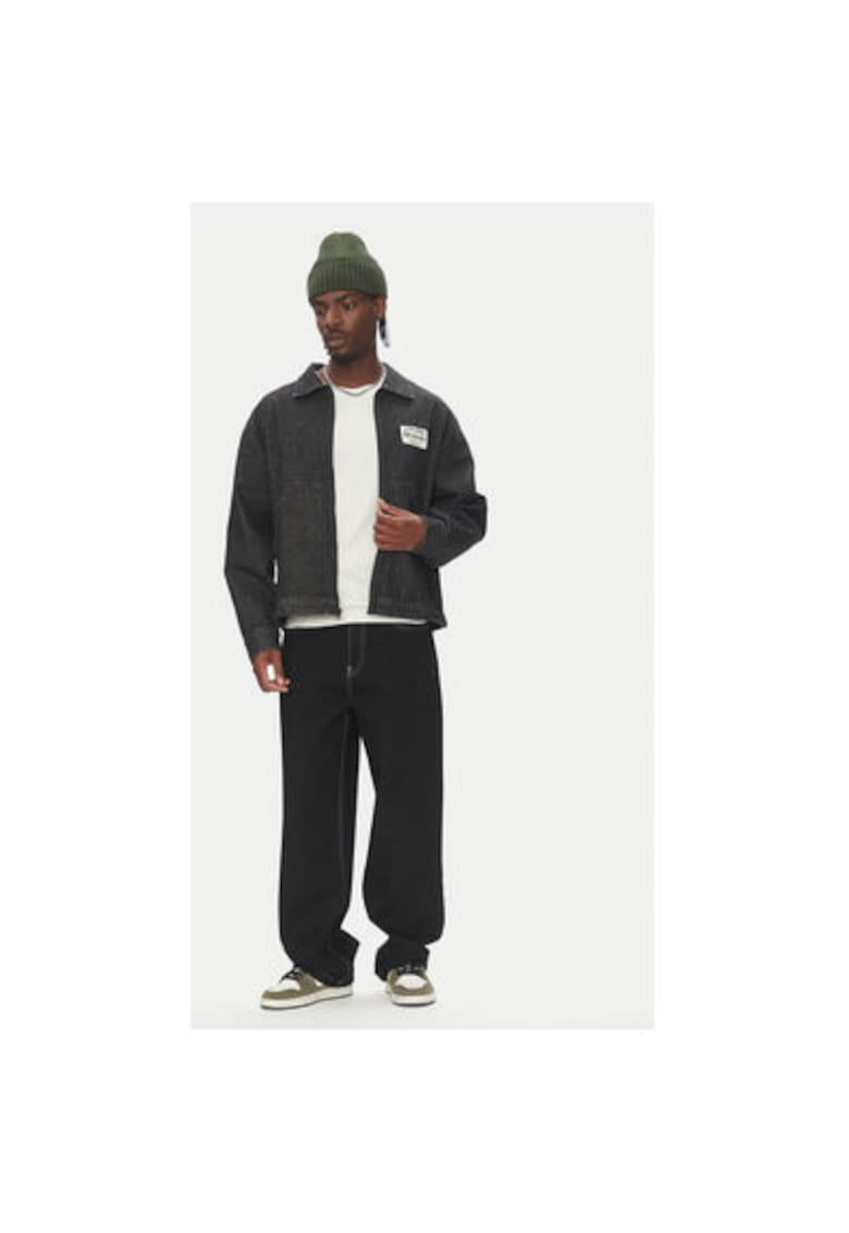 Jacheta de blugi barbati  ADYJK03206 - Bumbac - Negru
