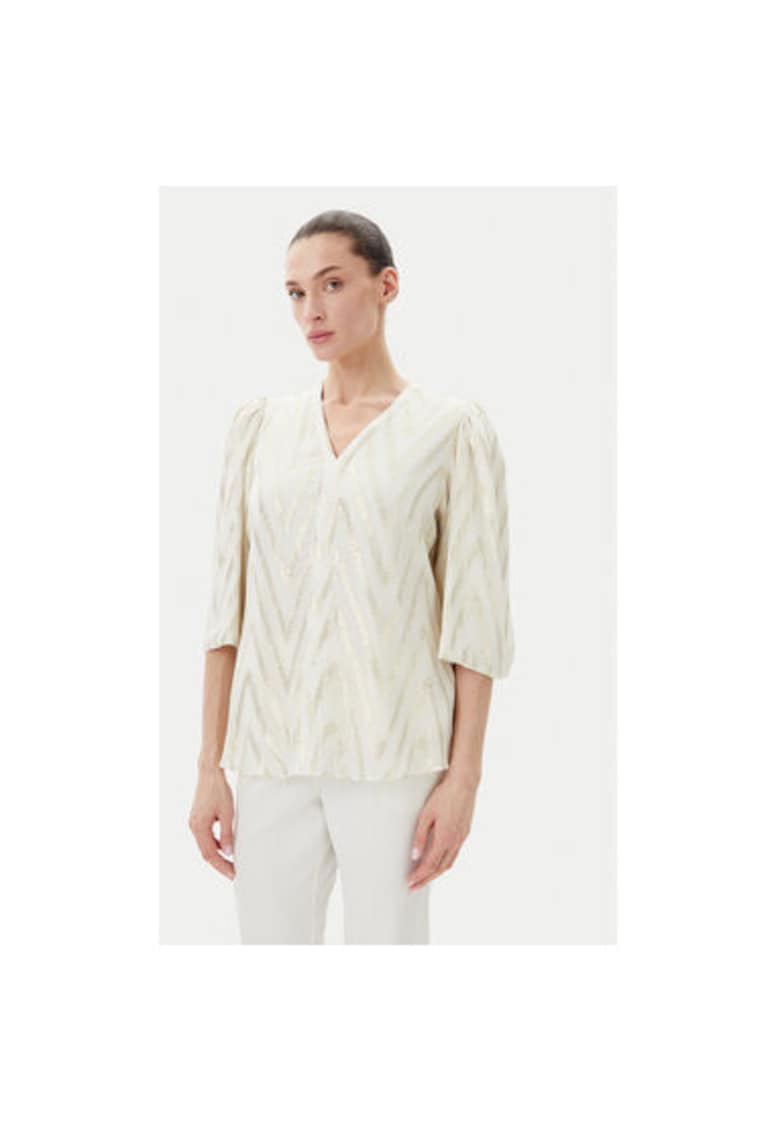 Bluza dama BBW4486 - Viscoza - Bej - Bej