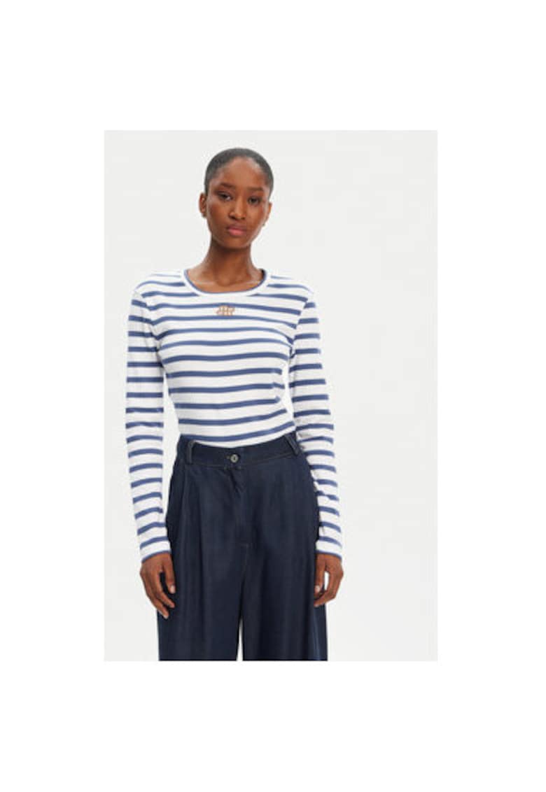 Bluza dama Bumbac organic - Albastru