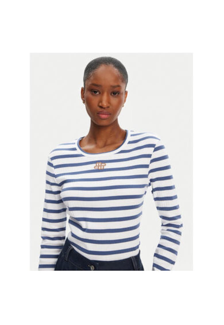Bluza dama 252110225264 - Bumbac organic - Albastru - Albastru