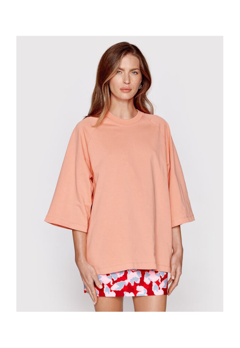 Bluza dama F22200009 - Bumbac organic - XL INTL - Roz
