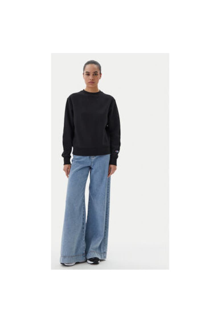 Bluza dama 117871 - Bumbac/Poliester - Negru