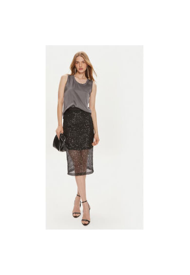 Bluza dama TB0038 - Viscoza - Gri - Gri