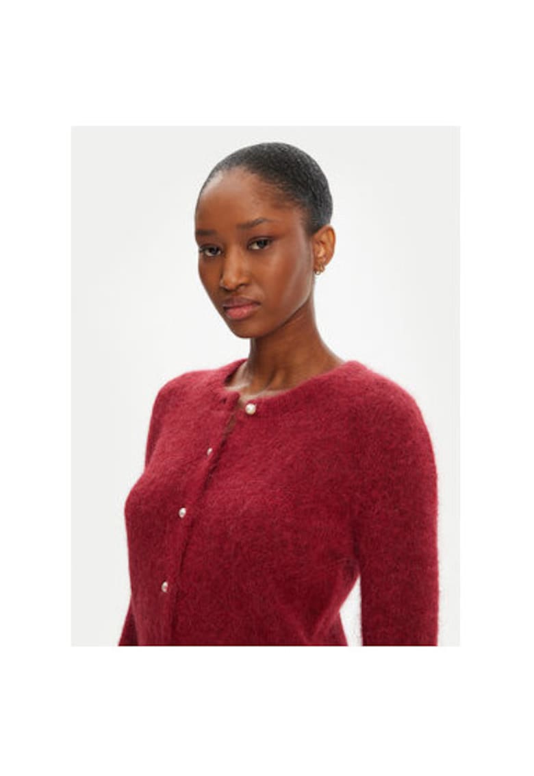 Bluza dama 252160025272 - Lana alpaca/Poliamida - 40 EU - Visiniu