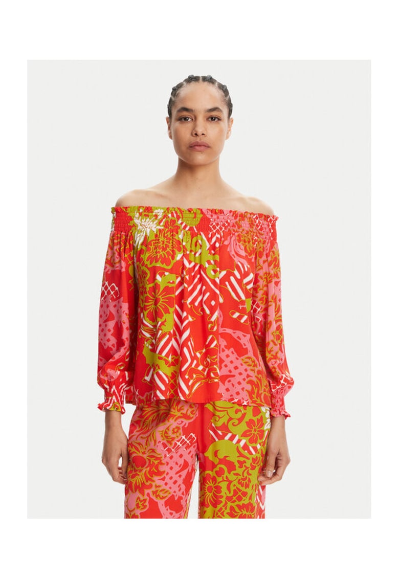 Bluza dama 511BD45023 - Viscoza - Multicolor - Multicolor