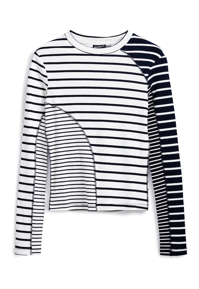 Bluza dama  25SWTK92 - Bumbac/Elastan - Alb