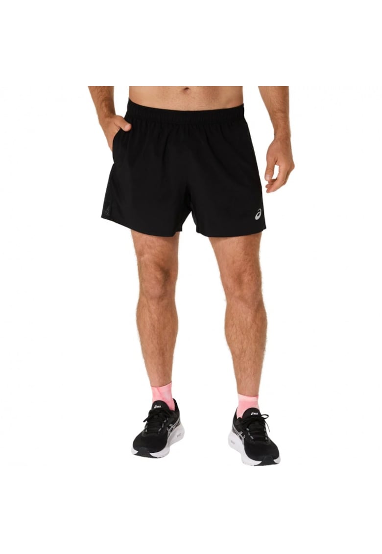 Pantaloni sport barbati - Core 5IN - negru - material respirabil