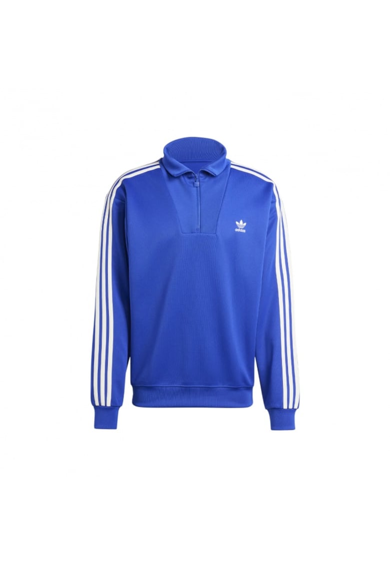 Bluza sport barbati - Adicolor - albastru - material semi-lucios
