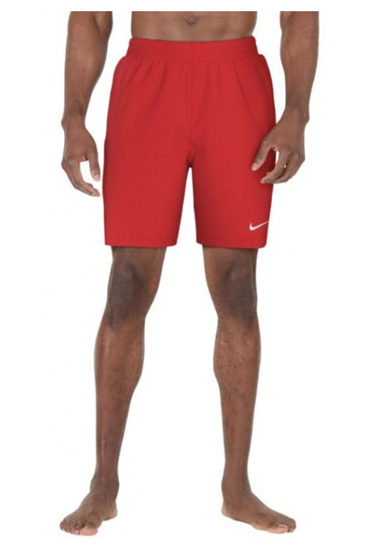 Pantaloni scurti de baie Essential 7 M - rosu - material sintetic