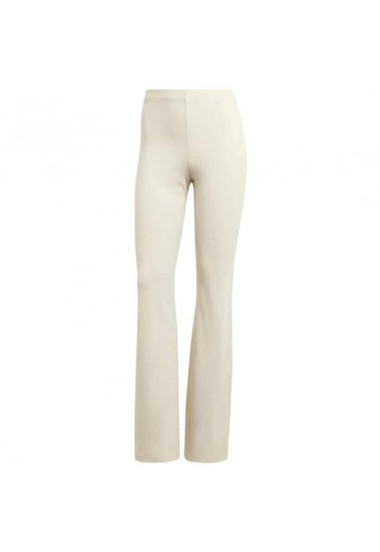 Pantaloni sport dama - evazati - bej - textil