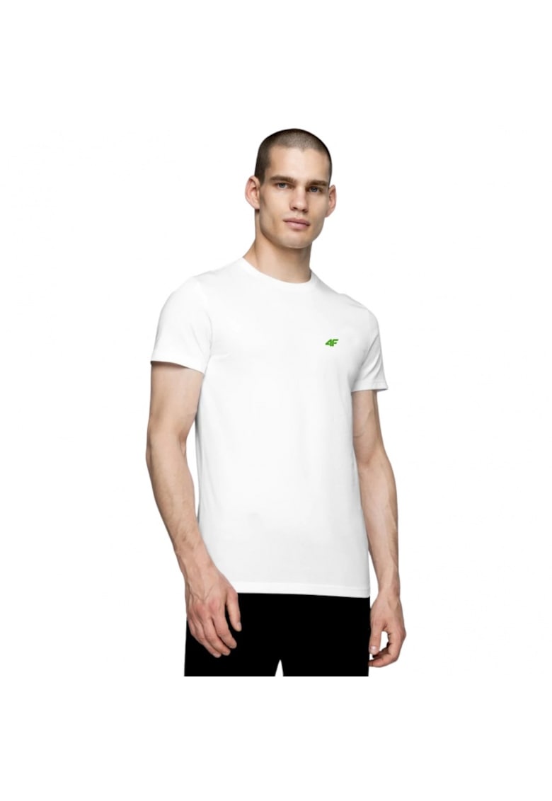 Tricou sport alb - maneca scurta