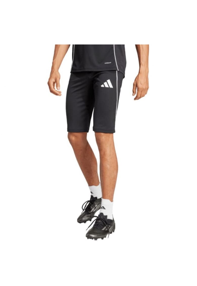 Pantaloni sport barbati - Tiro 25 Competition - scurti - poliester - negru