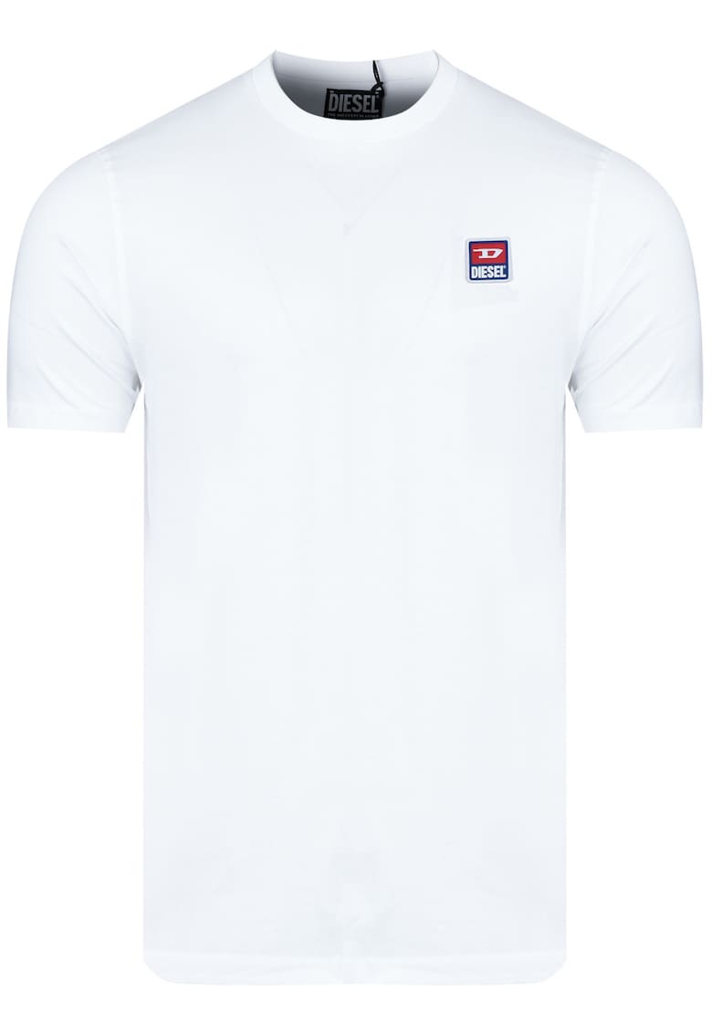 Tricou Barbati - A17135-Rphix-100 - Alb - 100% Bumbac - Croi Drept - Decolteu Rotund - Stil De Confortabile - comod - de inalta calitate - Alb