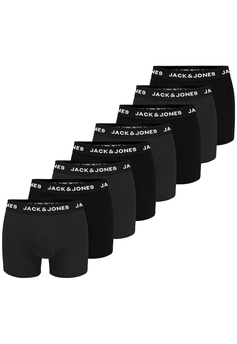 Set 8 Boxeri Barbati - JACK&JONES - Bumbac - Logo