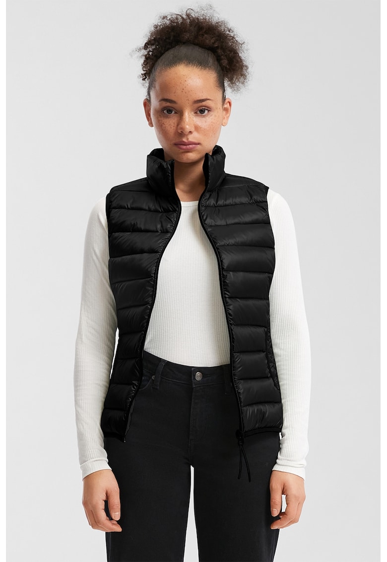 Vesta matlasata cu fermoar