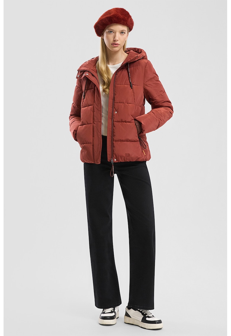 Geaca cu gluga si buzunare laterale