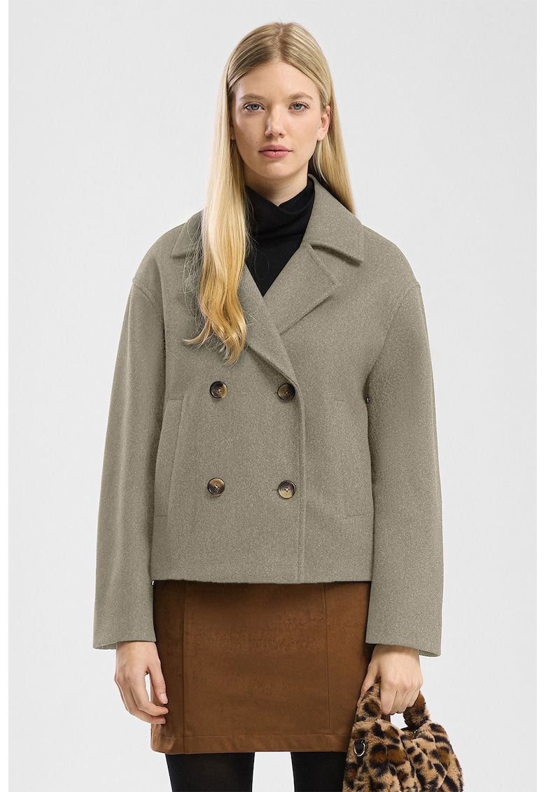 Palton cu maneci cazute