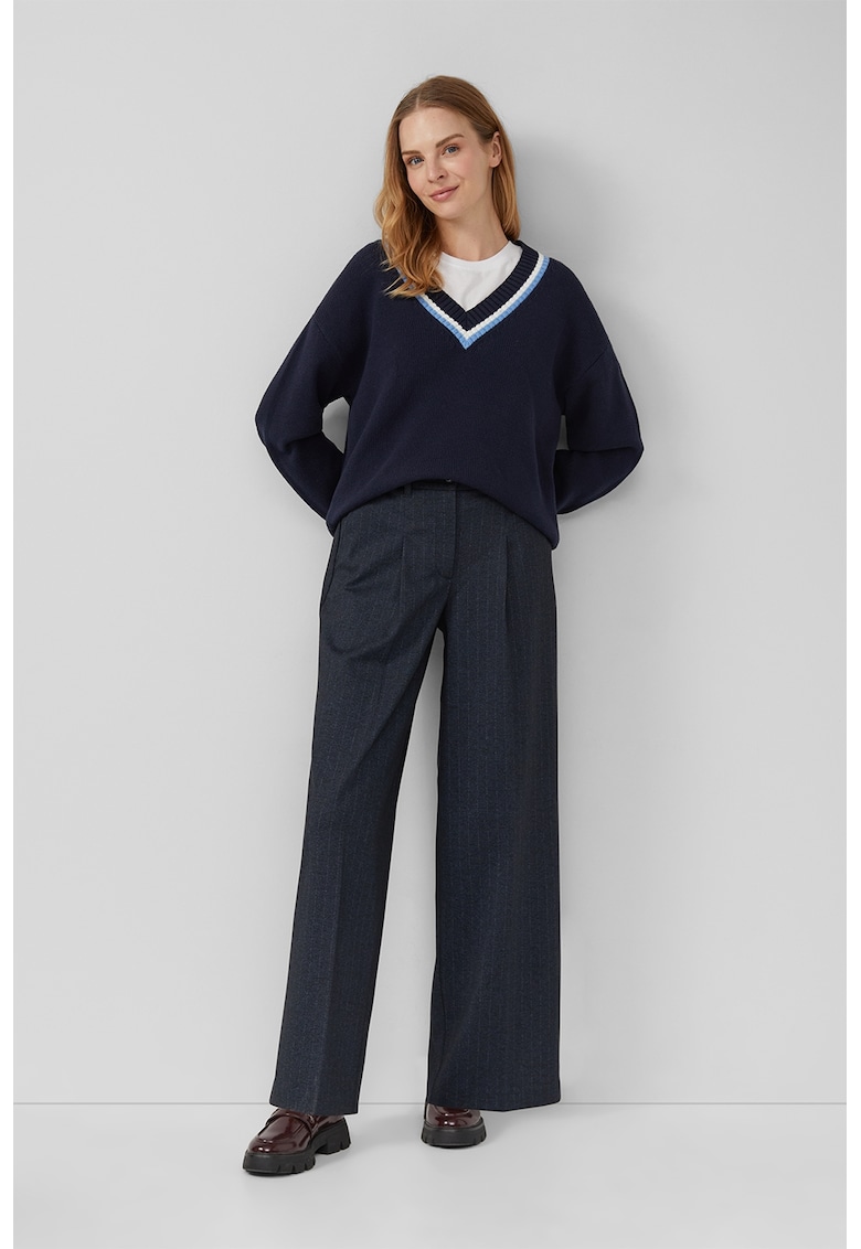 Pantaloni eleganti cu croiala ampla