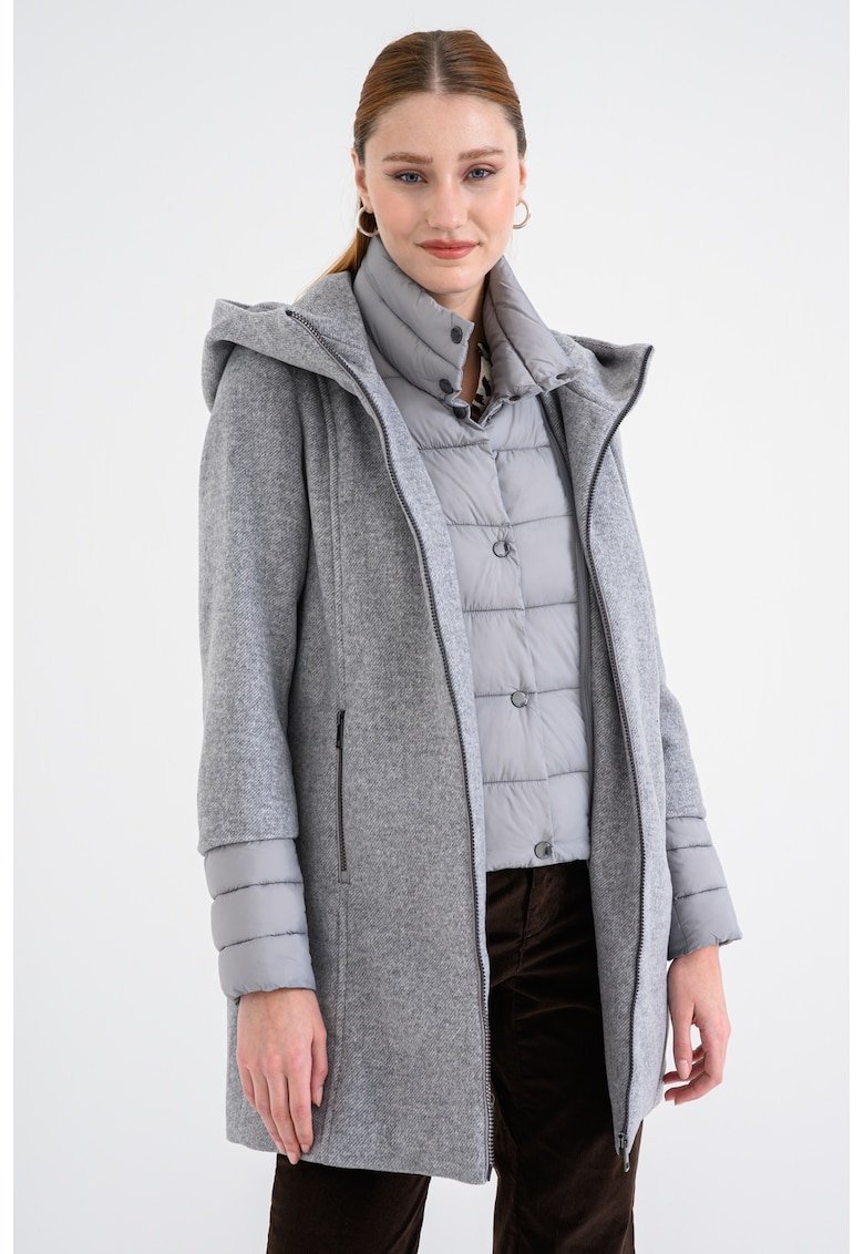 Palton cu model 2 in 1