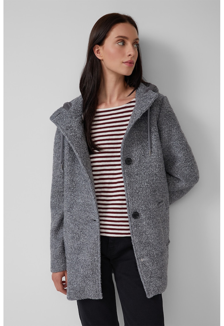 Palton lejer cu gluga