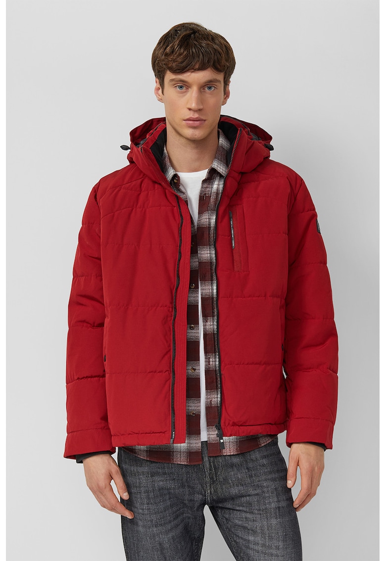 Geaca cu buzunare cu fermoar