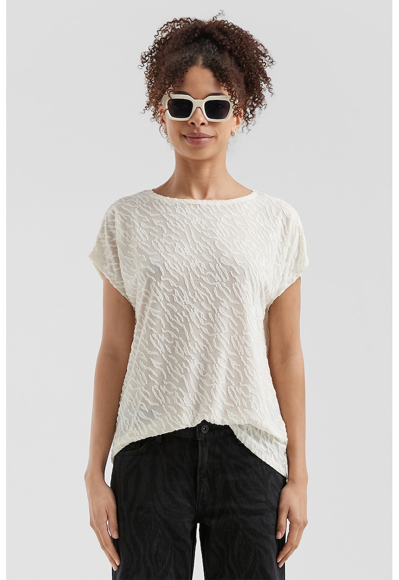 Tricou lejer semi-transparent