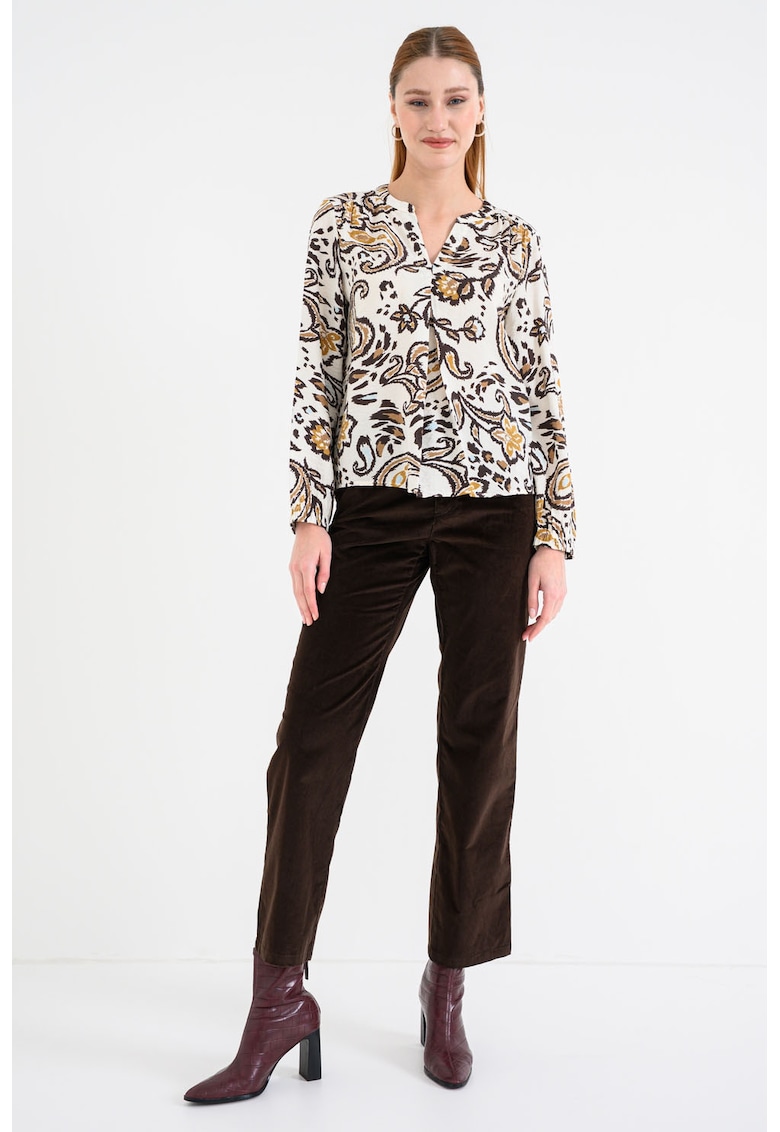 Bluza lejera cu decolteu in V