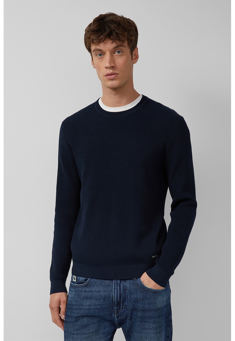 Pulover regular fit de bumbac