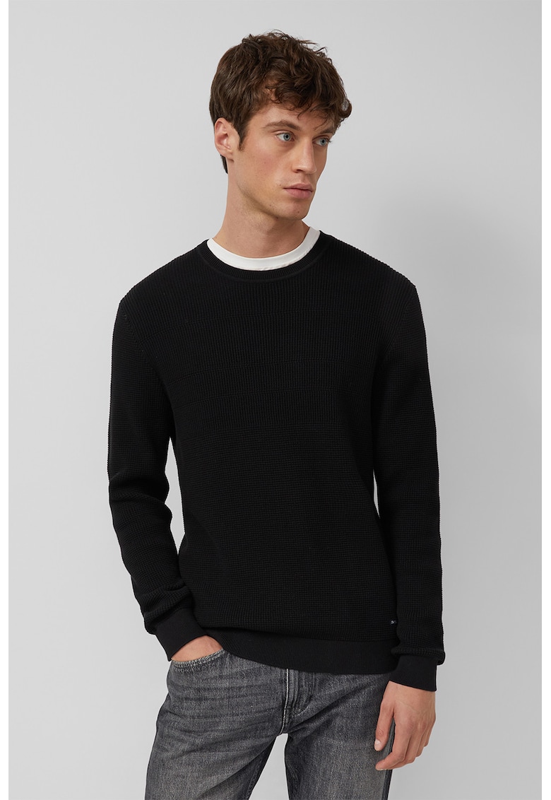 Pulover regular fit de bumbac