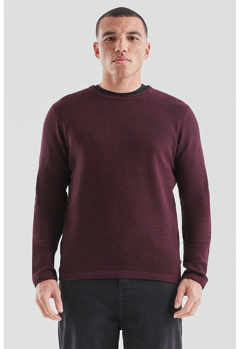 Pulover din amestec de lana si casmir