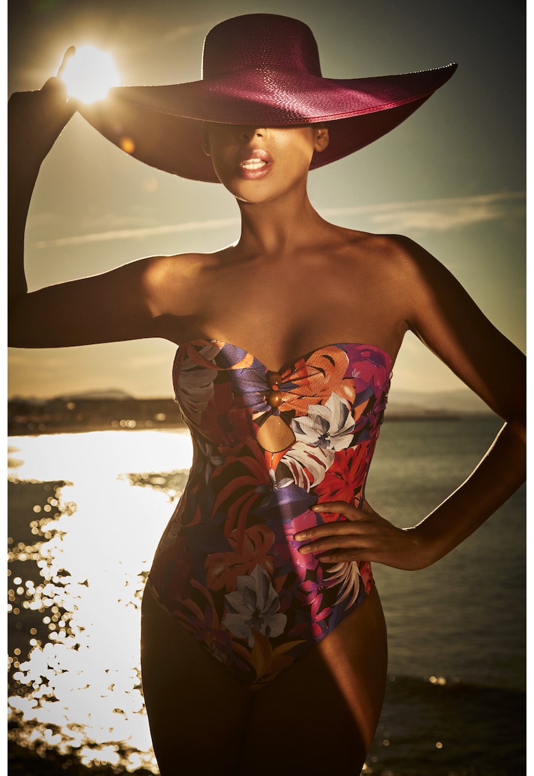 Costum de baie intreg multicolor