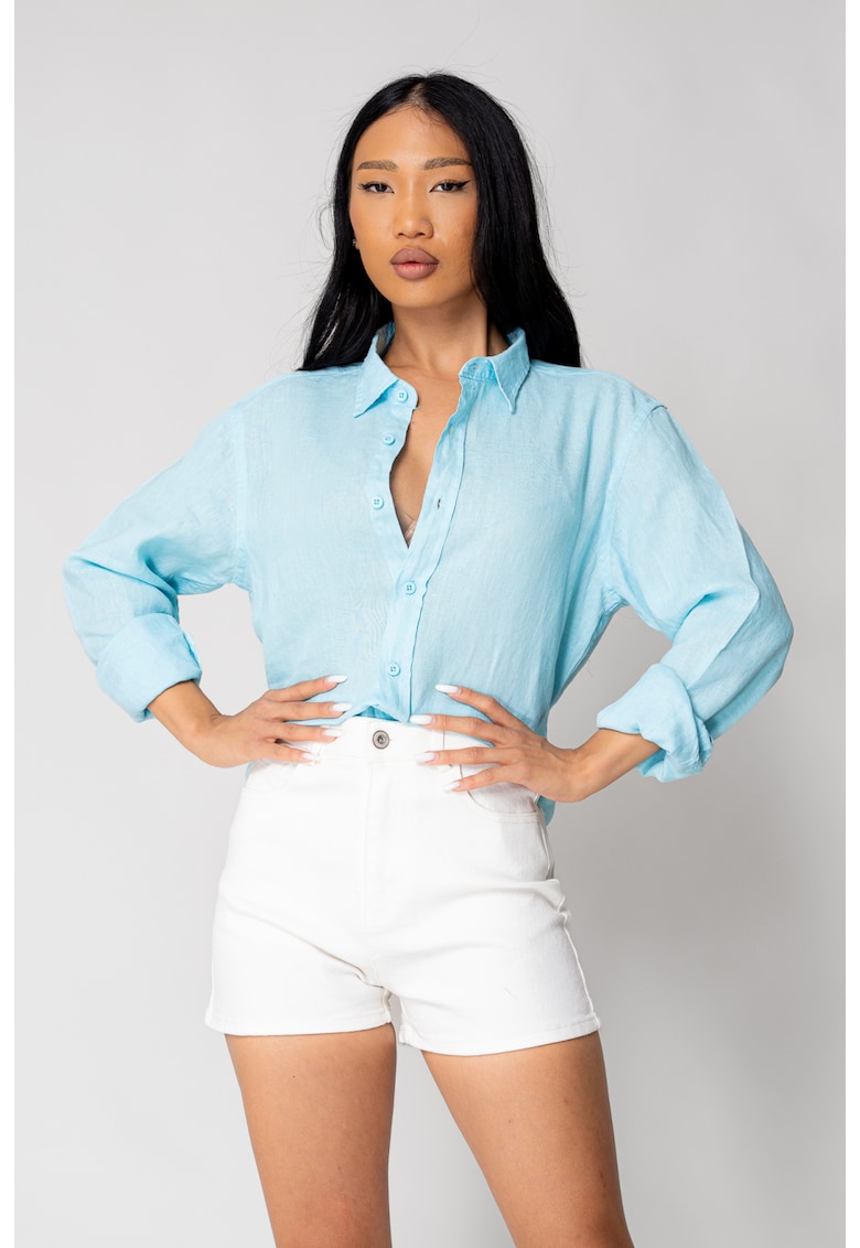 Camasa Boyfriend dIn 100% In Sky Blue 17800