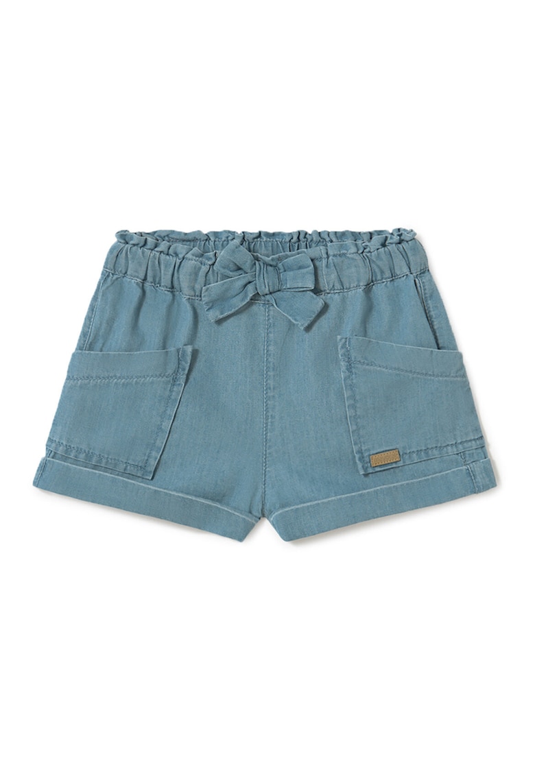 Pantaloni scurti fete 1227 81 - Bumbac/Lyocell - Albastru - Albastru