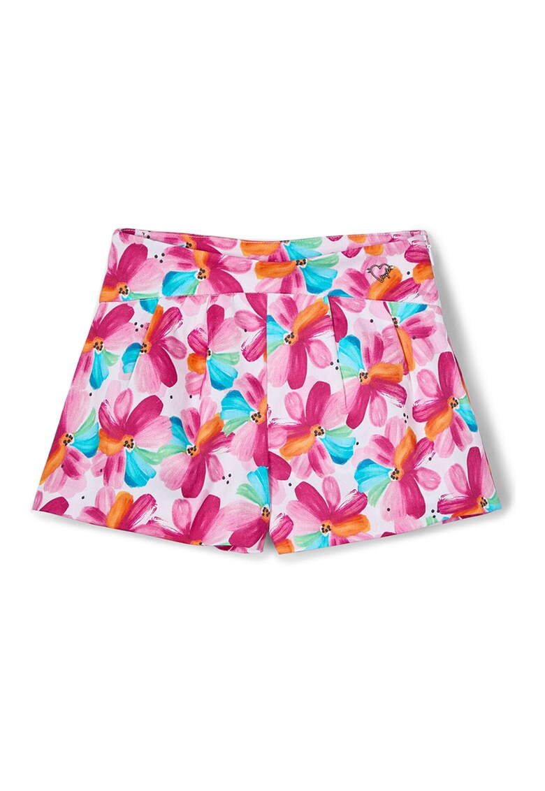 Pantaloni scurti fete 3905 - Bumbac - 2 - Multicolor - Multicolor