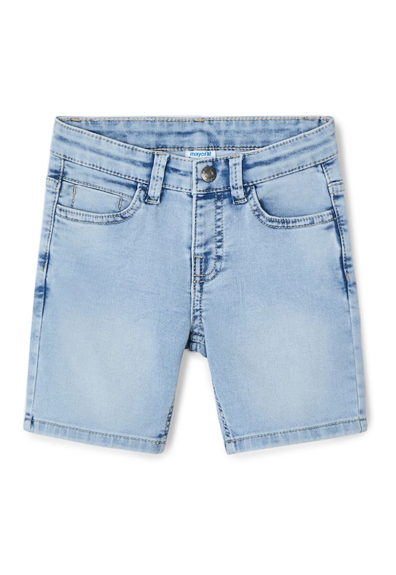 Pantaloni scurti din denim baieti 3218 20 - Bumbac/Poliester - Albastru - Albastru