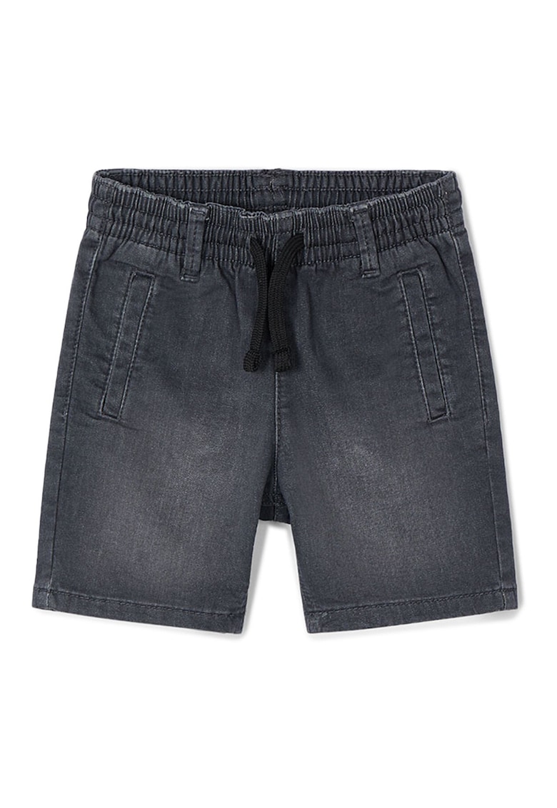 Pantaloni scurti din denim baieti 3222 64 - Bumbac/Poliester - Negru - Negru