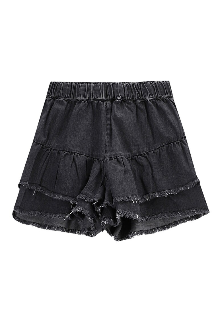 Pantaloni scurti din denim fete  WC5119401TGJ - Bumbac - Negru