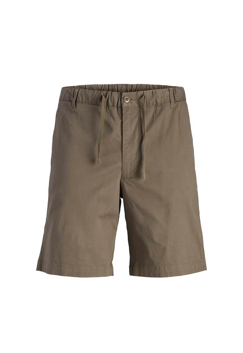 Pantaloni scurti baieti Jack Jones Junior - 12275013 - Bumbac - Maro