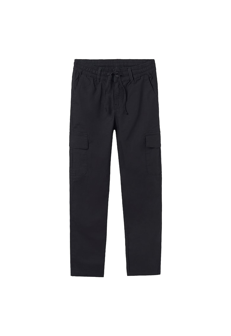 Pantaloni baieti 6526 - Bumbac/In - Negru - Negru