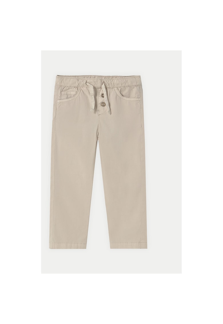 Pantaloni baieti 1577 - Bumbac - 4 ani - Bej