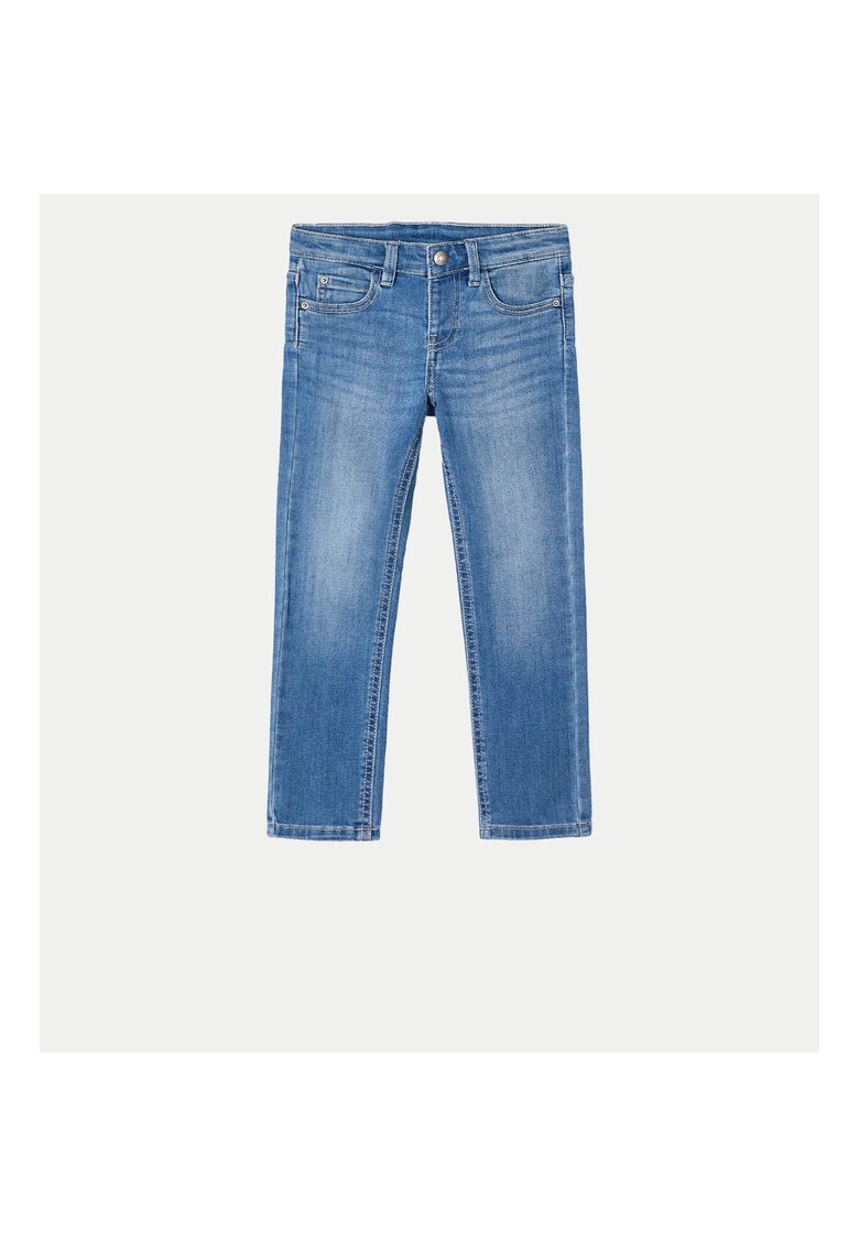 Pantaloni baieti 515 - Bumbac/Poliester - Albastru - Albastru