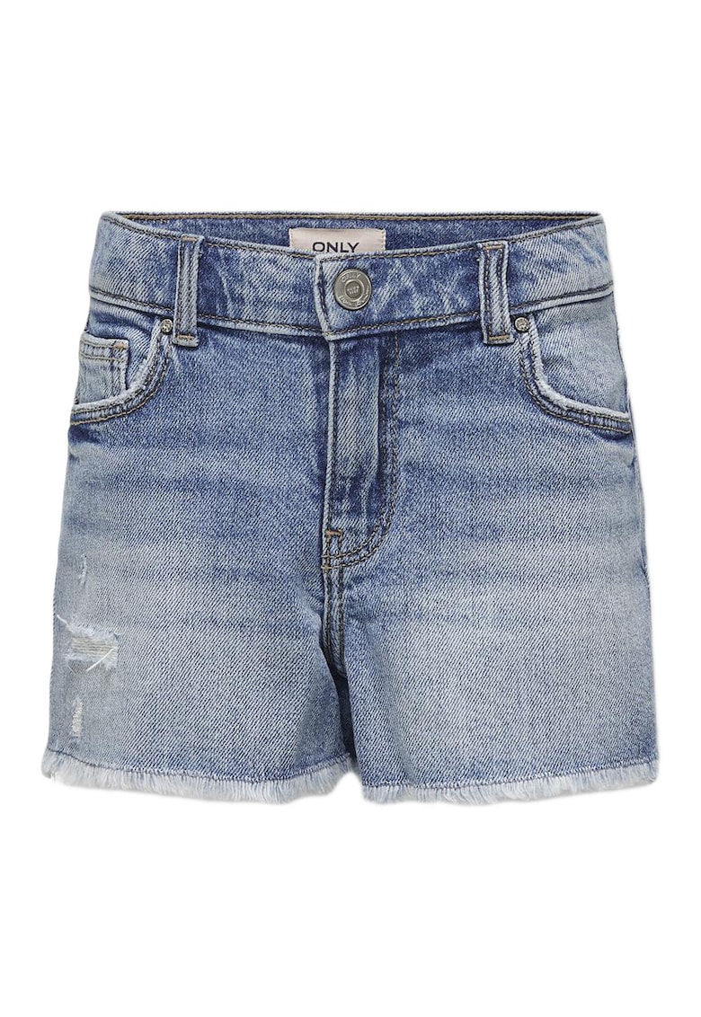 Pantaloni scurti din denim fete  15291605 - Bumbac/Elastan - Albastru